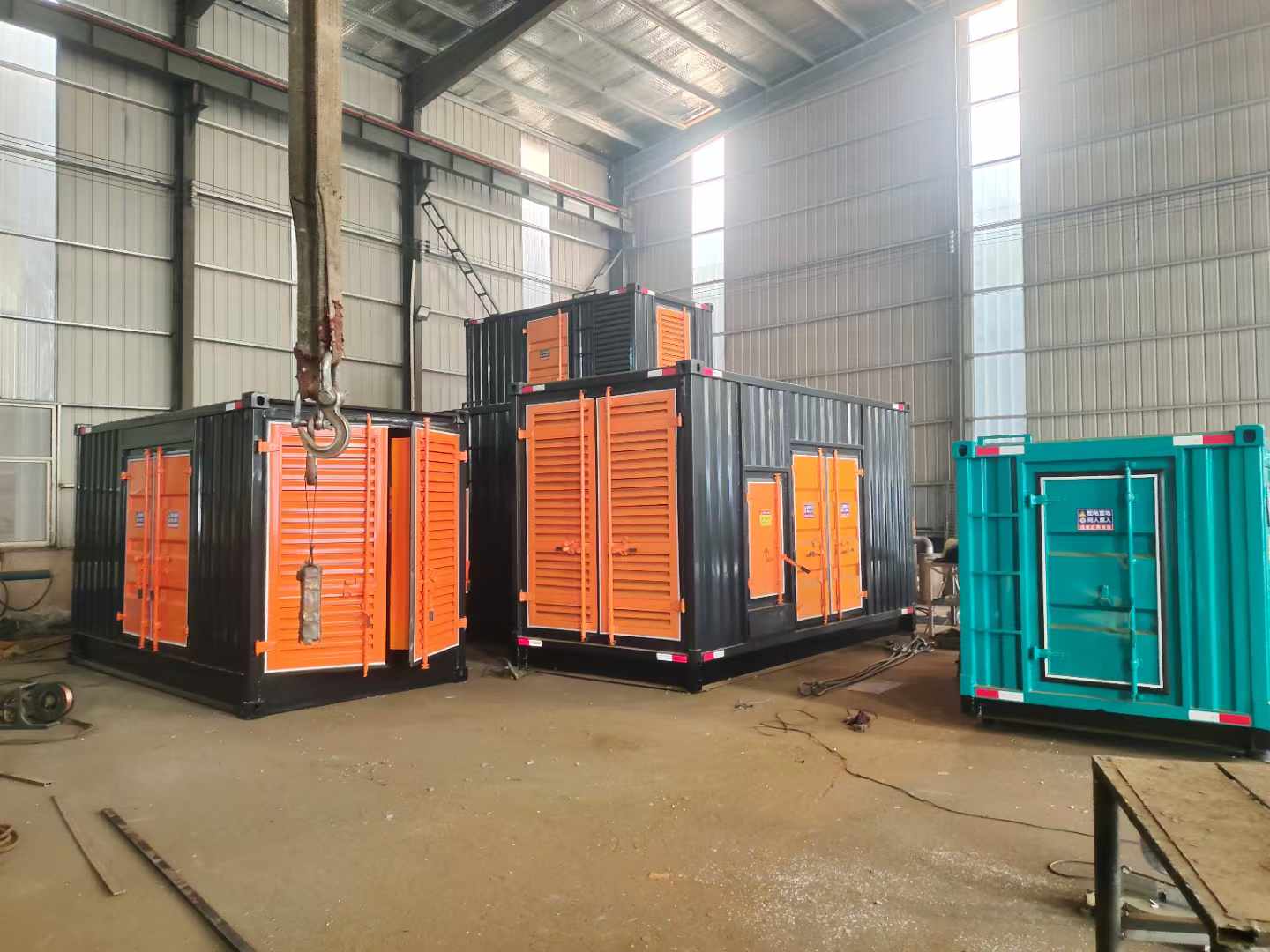 灵山500kw柴油发电机组可以带动多少功率设备？